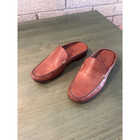 Cole Haan Country Mens Brown Leather Slip-On Loafers Size 8.5 M - Picture 1 of 8